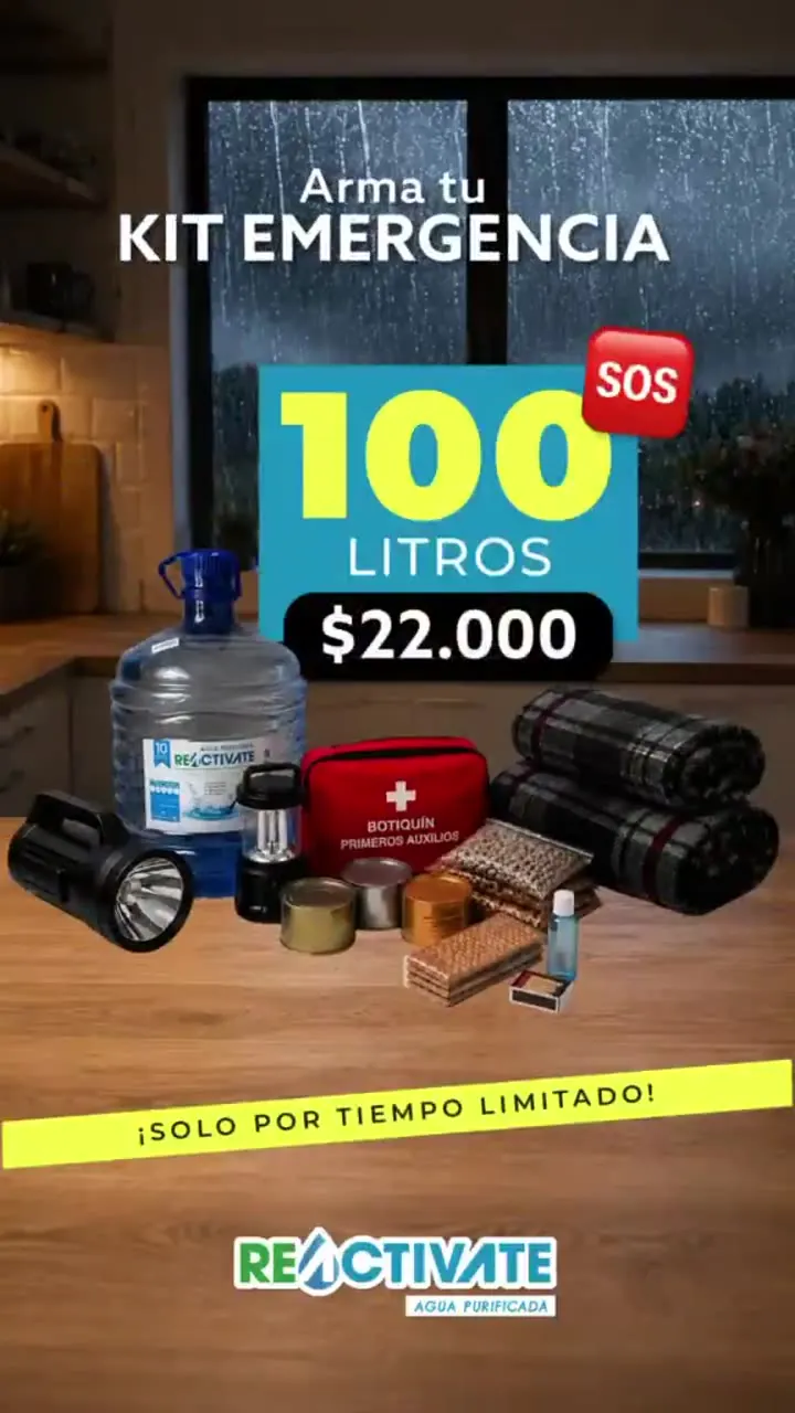 Kit de emergencia de agua
